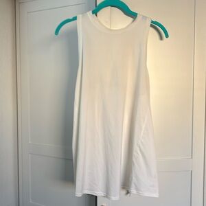 Lululemon Open Back White Tank